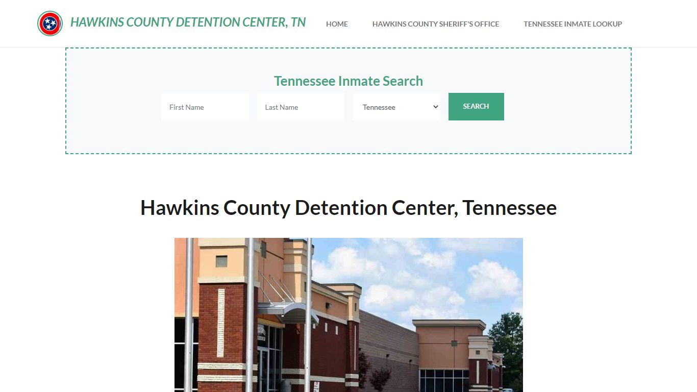 Hawkins County Detention Center, TN Inmate Roster, Offender Search